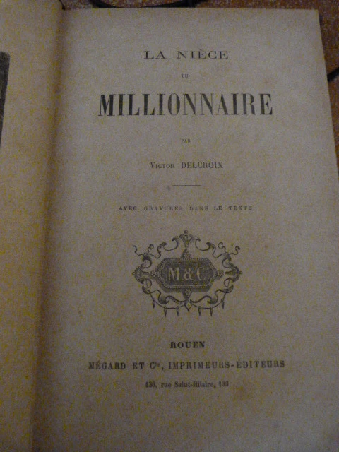 la nièce du millionnaire